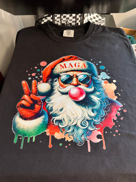 MAGA Santa BUBBLEGUM T-Shirt