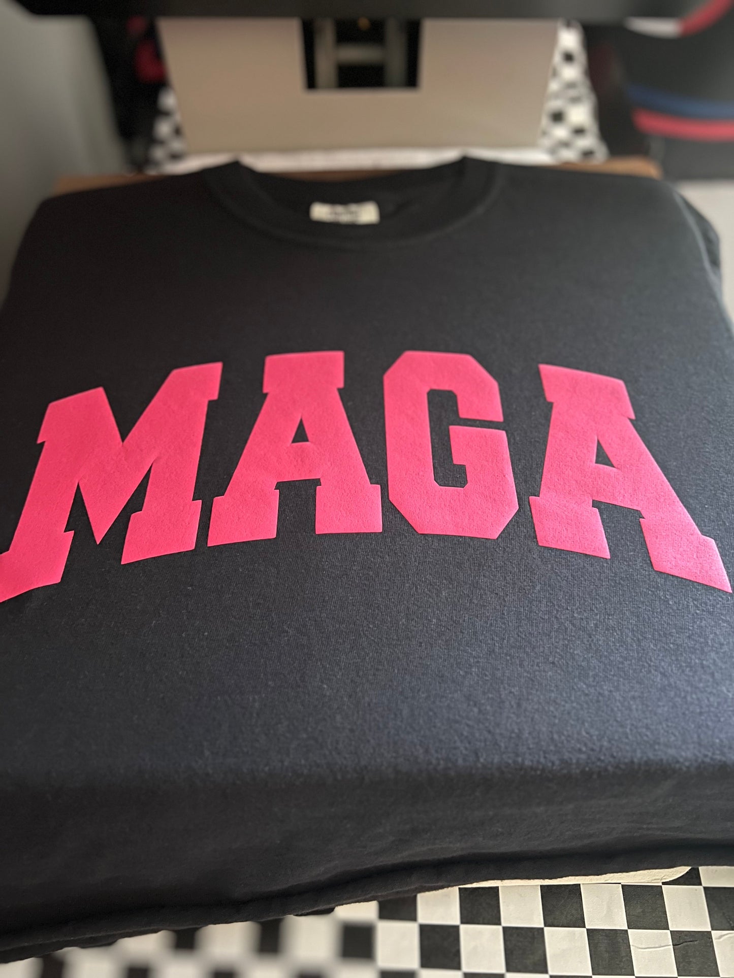 MAGA - Hot Pink Puff T-shirt