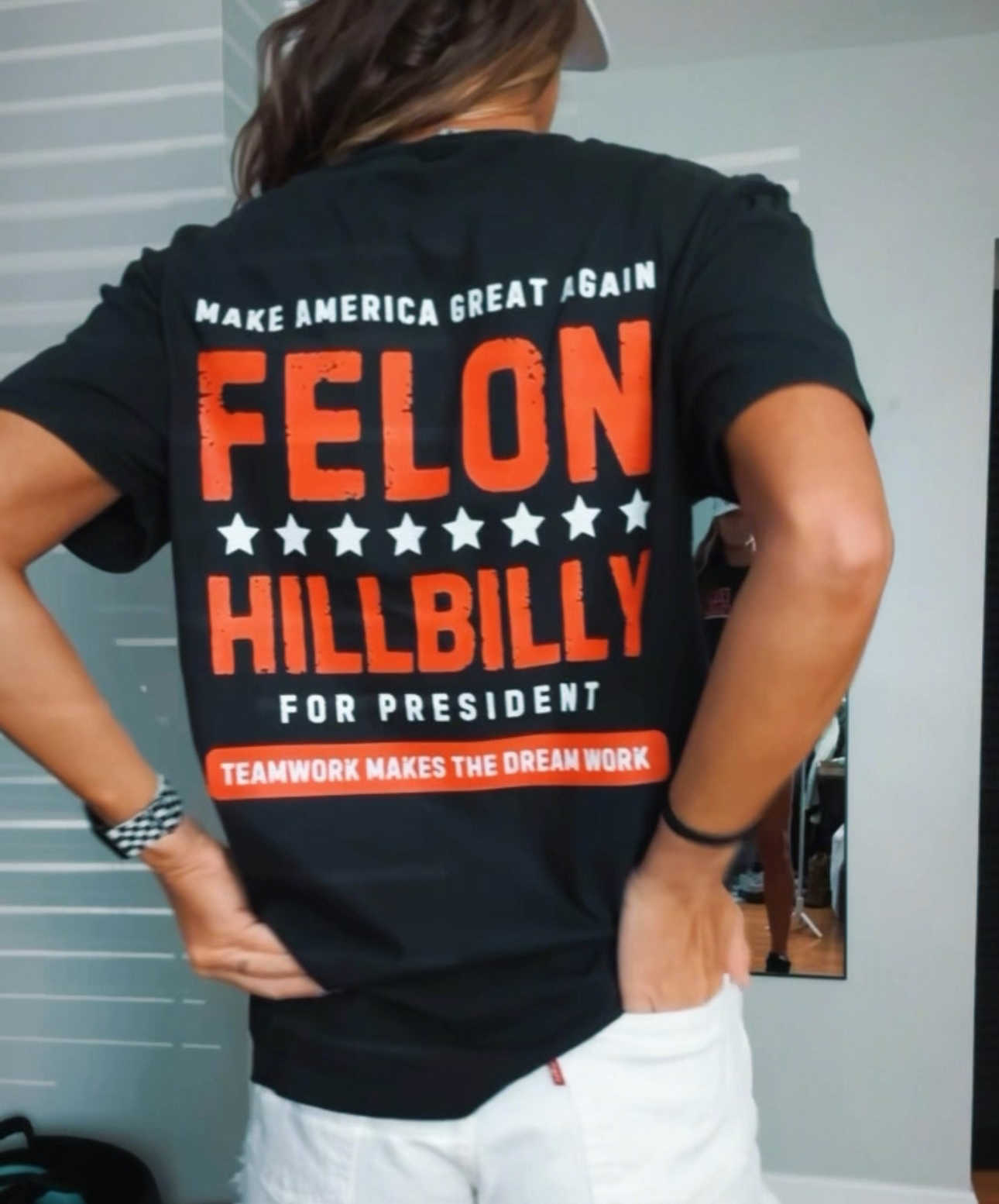 TEAMWORK MAKES THE DREAM WORK - Felon Hillbilly - RW