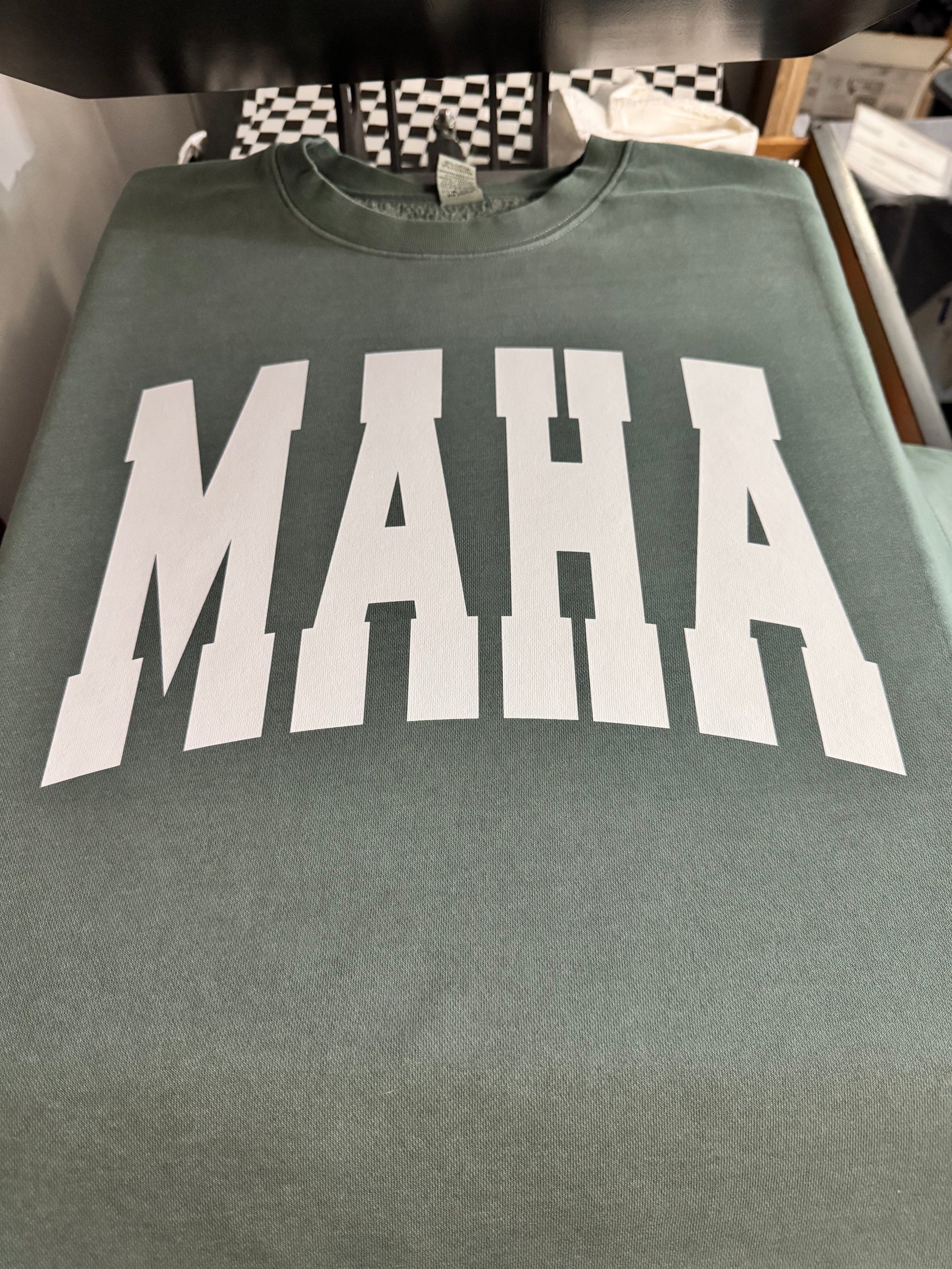 MAHA Crewneck - Pigment Dyed